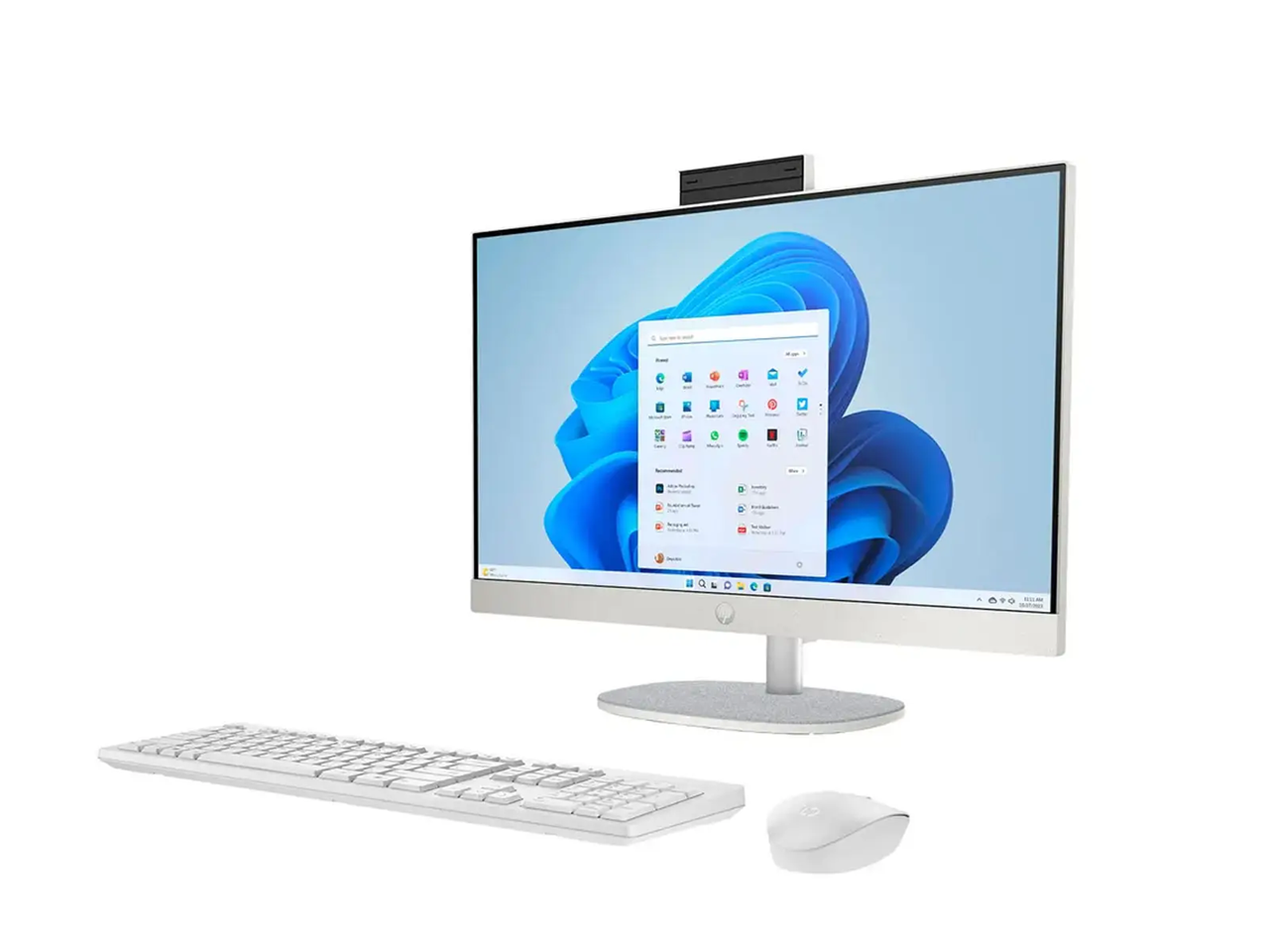 HP All-in-One 24-cr0250la 23.8” Full HD | AMD Ryzen 5 7520U | 8GB RAM | SSD 512GB - Imagen 2