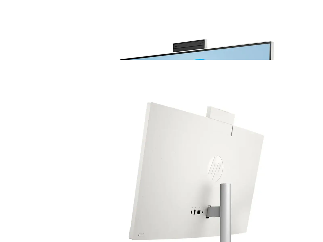 HP All-in-One 24-cr0250la 23.8” Full HD | AMD Ryzen 5 7520U | 8GB RAM | SSD 512GB - Imagen 3